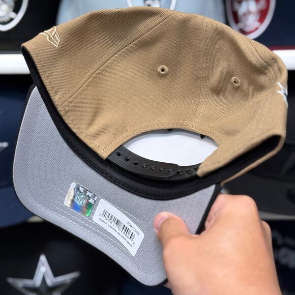 New Era Raiders '60th Anniversary' A-Frame 9FORTY Snapback - Picture 4 of 4